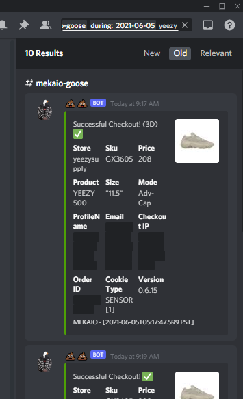 GooseSneakers's tweet photo. 12 6s and 13 500s 🤝
Bot: @Galaxsio @MEKRobotics @Dashe 
Proxies: @CookieProxies_ @TrekProxies @LiveProxies @ProxyHeavenio (code GOOSE for 25% off)
Gmails: @BanginGmails @Dreams9s1 https://t.co/alvnwiSwAu