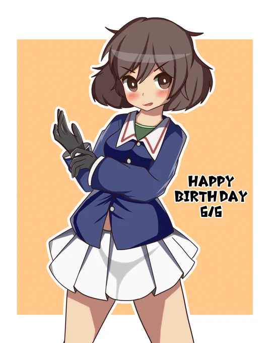推しなのでね・・・
#秋山優花里生誕祭2021
 #秋山優花里生誕祭 