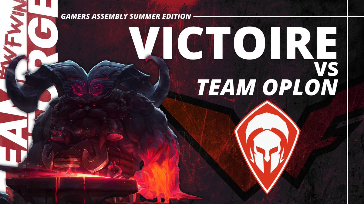 TeamWeForge's tweet image. 🏆 #GA2021 Summer Edition - DAY 1

Énorme performance de nos joueurs avec cette Victoire🆚@TeamOplon, GG à eux ! 

Prochaine match🆚Infamous SoloQ Players de @Waolol en BO3

POV @TirexLOL 📺twitch.tv/tirexlol

#WFWIN #LaDalleAngevine #SportAngers
