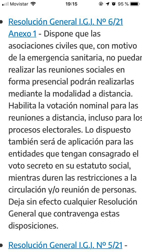 <a href="/NegroDLQ16/">Necro Ale 16</a> <a href="/PasionHB/">Cosme Fulanito</a> Se puede...no quieren , pero la decisión no es de ellos...se terminó su mandato el 3 de abril y se publicó una nueva resolución que deroga las anteriores
