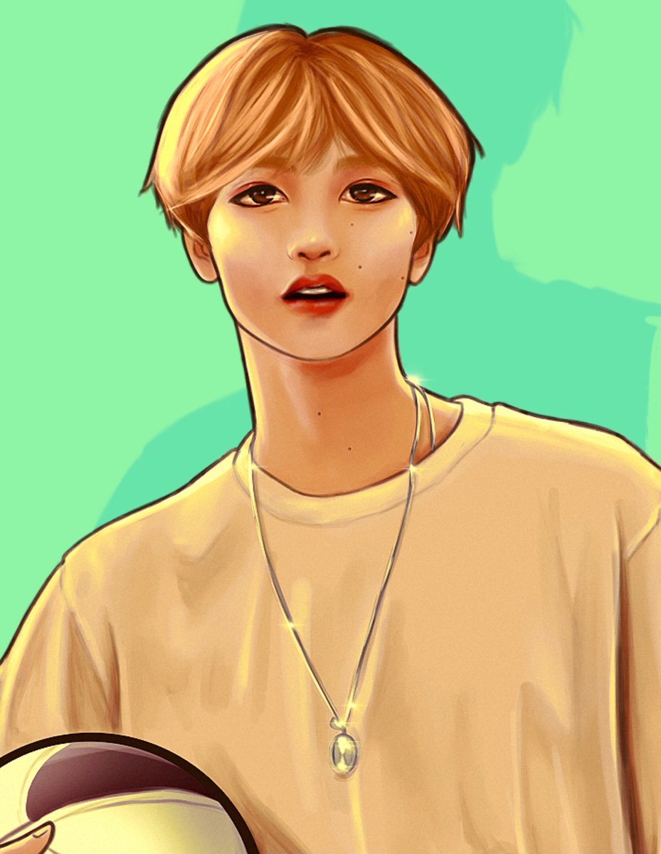 potatzu's tweet photo. Sunny day ☀️✨💚

HAPPY BIRTHDAY TO HEACHAN  OUR FULLSUN 💚

#HAECHAN
#HAPPYHAECHANDAY
#해찬 #NCT #NCT127 #NCTDREAM https://t.co/D89t9W5KJB