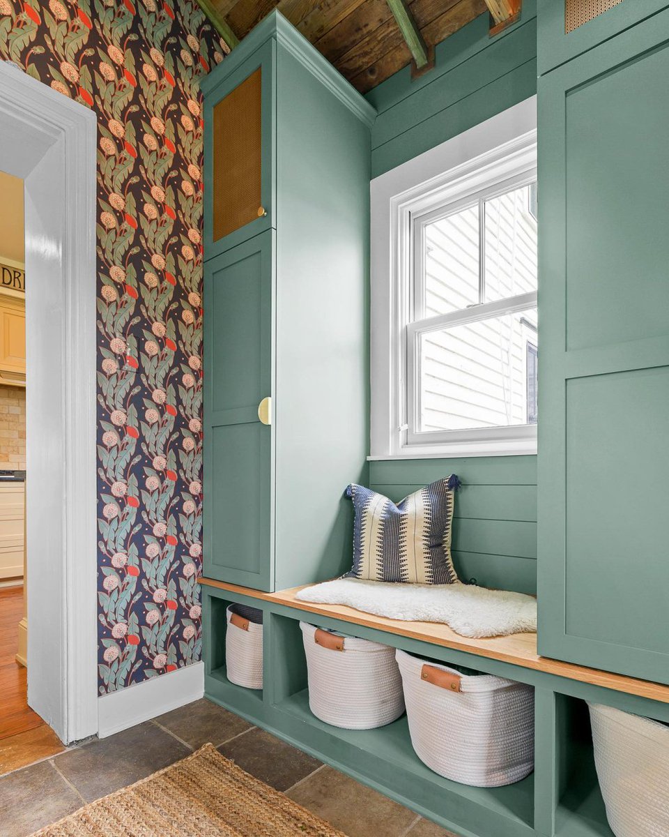 Who else is mad for mudrooms? 👣 While often overlooked, these