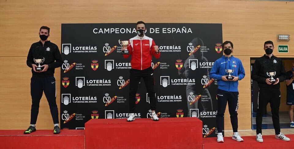 Albaro Ibañez campeón de España senior!!!!! Enhurabuena, todo el club está emocionado!!!!! Vamos SAESBU!!