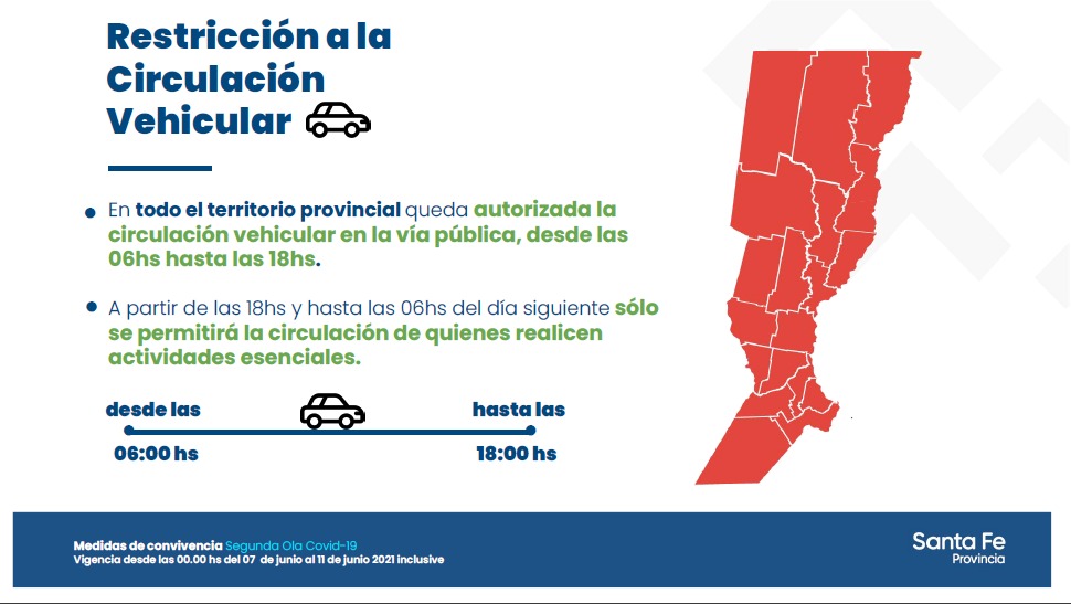 ‼🔴 NUEVAS MEDIDAS DE CONVIVENCIA EN EL MARCO DE LA SEGUNDA OLA #CORONAVIRUS             

📑😷Las restricciones anunciadas por el Gobierno Provincial, tendrán vigencia desde el 7 de junio hasta el 11. 

🗞Rosario3.com