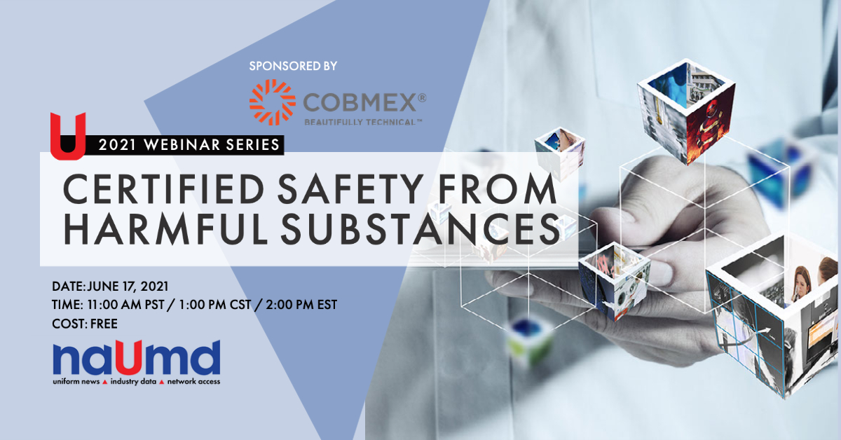 NAUMD_ASSOC's tweet photo. Can we get a handle on harmful substances in or on our uniforms? There is a standard, if you did not know. It is Standard 100 by OEKO-TEX.
Learn all about how this works on June 17.
https://t.co/OmfoZAyw8p
#hohenstein #naumd #oekotex #uniforms #chemicalprotection #safety https://t.co/FfYhCWV3Zi