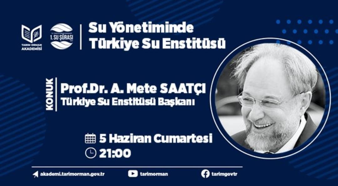 TORakademi's tweet photo. #tarimormanakademisi online seminerlerinde bu akşam konuğumuz Türkiye Su Enstitüsü Başkanı Prof. Dr. Ahmet Mete Saatçı. #Su Yönetiminde Türkiye Su Enstitüsü konusuyla sizlerle.

@tarimgovtr 
@tobeydb 
@torakademi 
@suengovtr 

https://t.co/sS5Bdd5CQI https://t.co/mhPS6HXUBL