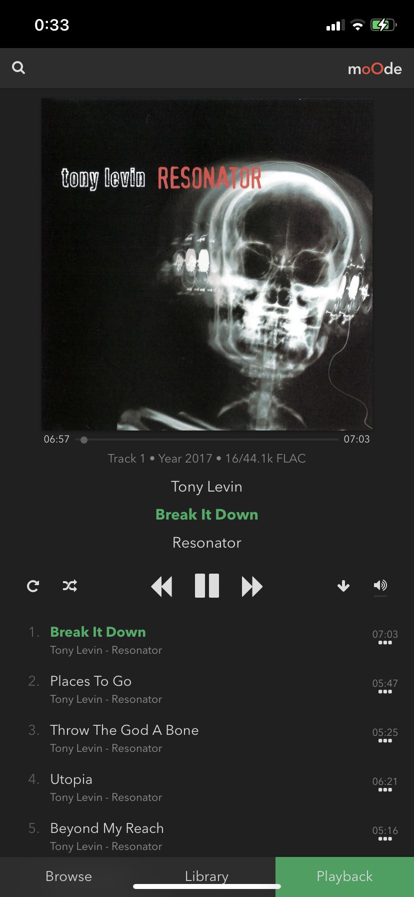  Break It Down / Tony Levin
Happy birthday to ! 