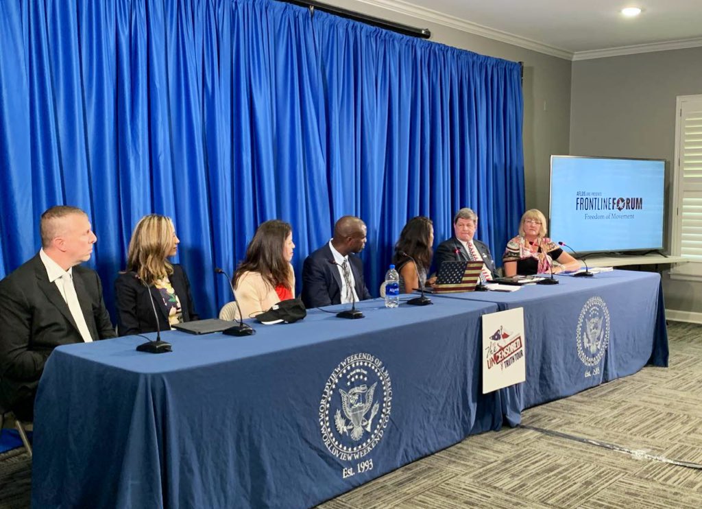 drsimonegold's tweet image. America’s Frontline Doctors has organized a panel of experts to give you the uncensored truth regarding mRNA injections, the politicization of medicine, and the Fauci corruption.

The public deserves to hear this. Video coming soon.