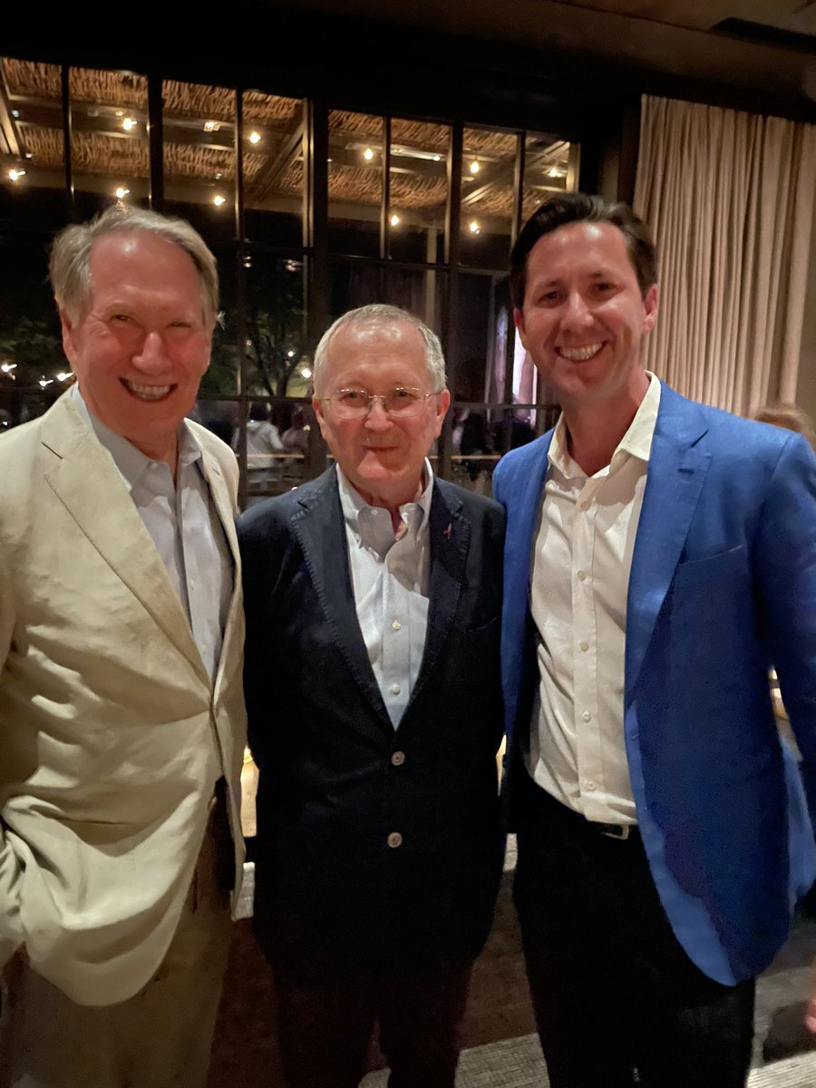 Happy 75th Birthday Dad. Joined here by Ken Bender whose father Art was $MCD employee + first ever franchisee. #McFamily