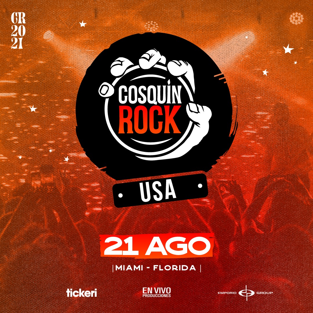 CosquinRockBo's tweet photo. ¡𝐂𝐨𝐬𝐪𝐮𝐢𝐧 𝐑𝐨𝐜𝐤 𝐯𝐮𝐞𝐥𝐯𝐞 𝐚 𝐄𝐬𝐭𝐚𝐝𝐨𝐬 𝐔𝐧𝐢𝐝𝐨𝐬!⁣
🗓️ 21 de Agosto >>> 🏝️ 𝐌𝐈𝐀𝐌𝐈 🏝️⁣ https://t.co/Q8bilA1oWM