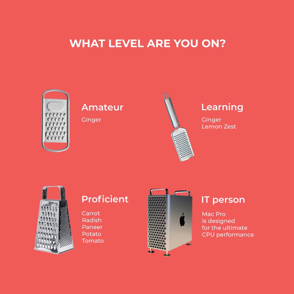 ConoshOfficial's tweet photo. It’s appraisal time!!

For grater performance - be it projects or parathas 🖥😋

🍎

#conosh #letsconosh #apple #mac #applemac #momentmarketing #marketing #digitalmarketing #digitalmarketingtips #grater #food #chef #pro #levelup https://t.co/GBaDo3f2UH