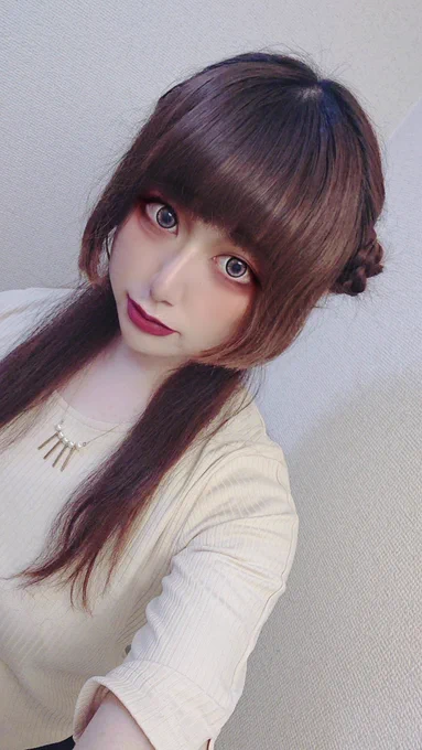 善子ちゃんヘアと言われたけど全然違う……ような、6、7割くらいはそうのような。 