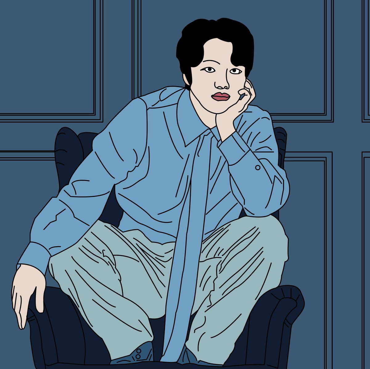 ilikeUbestGK's tweet photo. Study something new 🌱
#illustrationart #YeoJinGoo #artwork #trytobebetter https://t.co/6XuHfZRZAP