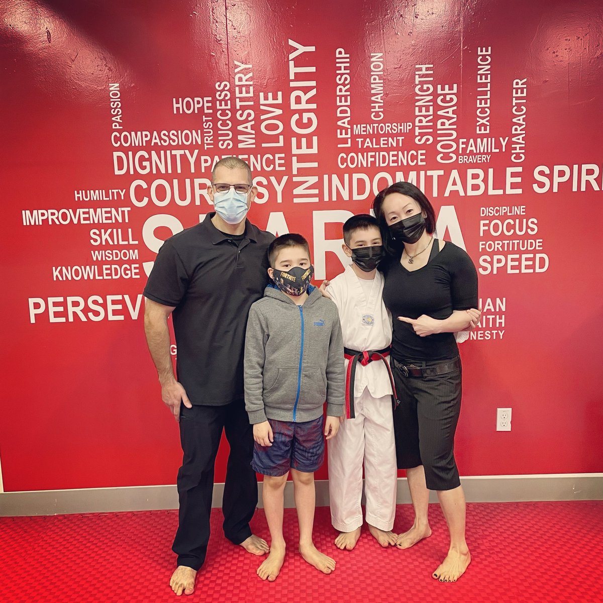 TyrenePamstein's tweet photo. No phonbanking as we will be cheering for #LittleYang doing his 8 hour black belt test today! Send the good vibes! ๐๐ #Taekwondo #BlackBelt #YangGang https://t.co/r5g2iWxV2X