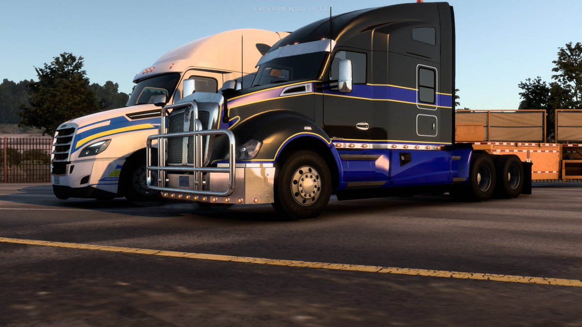 RevGamingVTC's tweet photo. The new 1.41 experimental beta for ATS and ETS sounds very exciting! Why not join us today and try it out with us? https://t.co/z8Jymy8Gb8 #truckersmp #ETS2 #ATS #BestCommunityEver https://t.co/Gc6V6N1sBT