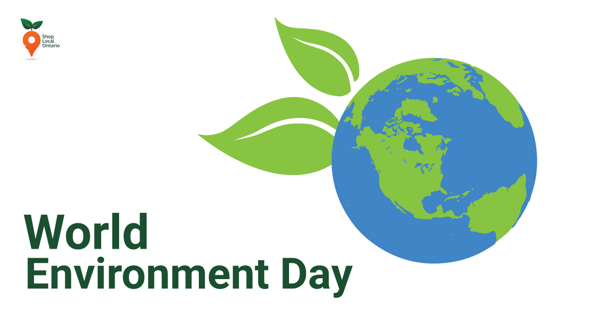 ShopLocalONT's tweet image. Today is World Environment Day! We are big advocates for the environment and so are our vendors. Learn more about today at ecs.page.link/KxYhi

#WorldEnvironmentDay #worldenvironmentday #environment #nature #environmentday #sustainability #earth #world