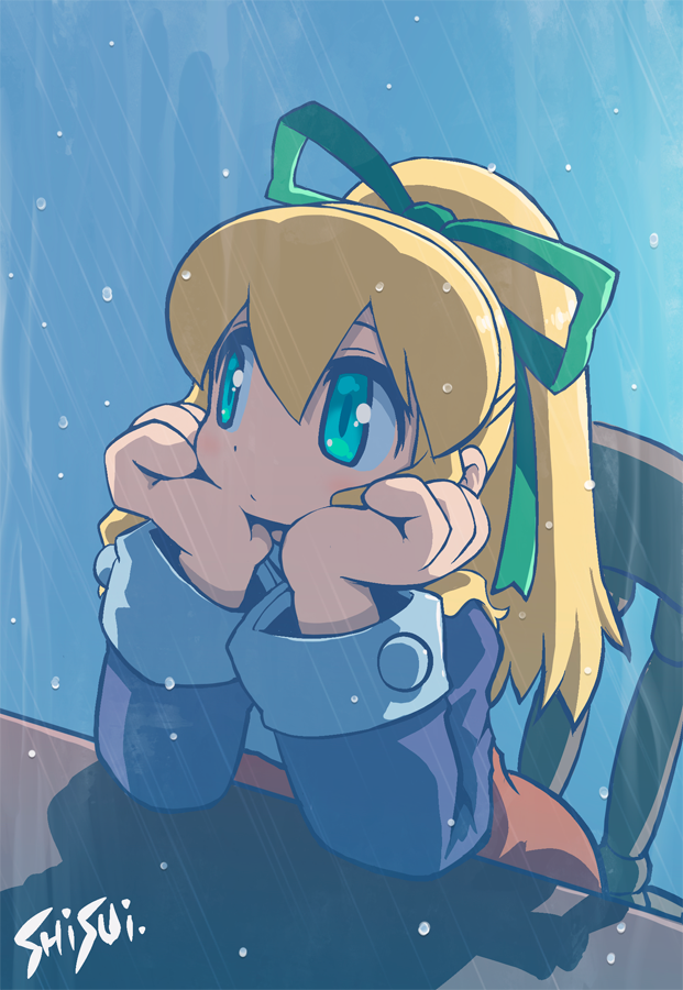 ロールちゃん(ロックマン) 「そして今日もロールちゃんを描く。^^ 」|しすいのイラスト