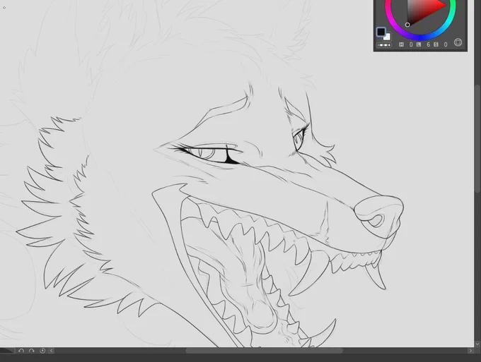 Commission wip cause I've been in this icon for about a week cause my untreated ADHD hates me 