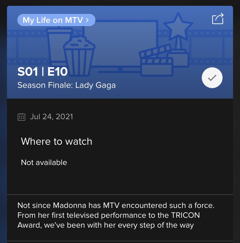 GagaMediaNet's tweet photo. Lady Gaga’s episode will air July 24th! https://t.co/ho46sCRcpU