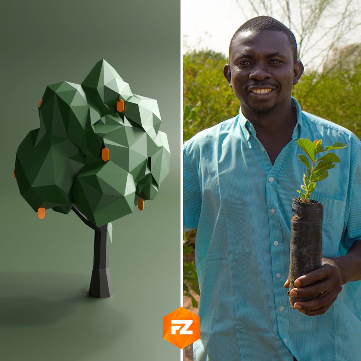 fanzone_io's tweet photo. 💚 Happy #WorldEnvironmentDay
We believe in the power & positive impact of fans! Which is why, in partnership with @Treesftf we want to plant 100,000 NEW #TREESFORTHEFUTURE this year 🌱 One for each active user on https://t.co/gJq6C4rcez https://t.co/Qqidwlqk9A