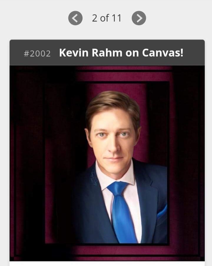 LethalWeaponHQ's tweet photo. The current bid is 110.00 4 this lovely digital painting of @KevinRahm. I think we can get it much higher 4 @StJude. U know u want it 2 hang it on ur living room/bathroom/bedroom wall. No judgement! 😂 
Bid> https://t.co/mLtEr6Eh9e
@therahmgolf @HilarieBurton
#TheRahm2021 #stjude https://t.co/XUkdKUvEvo
