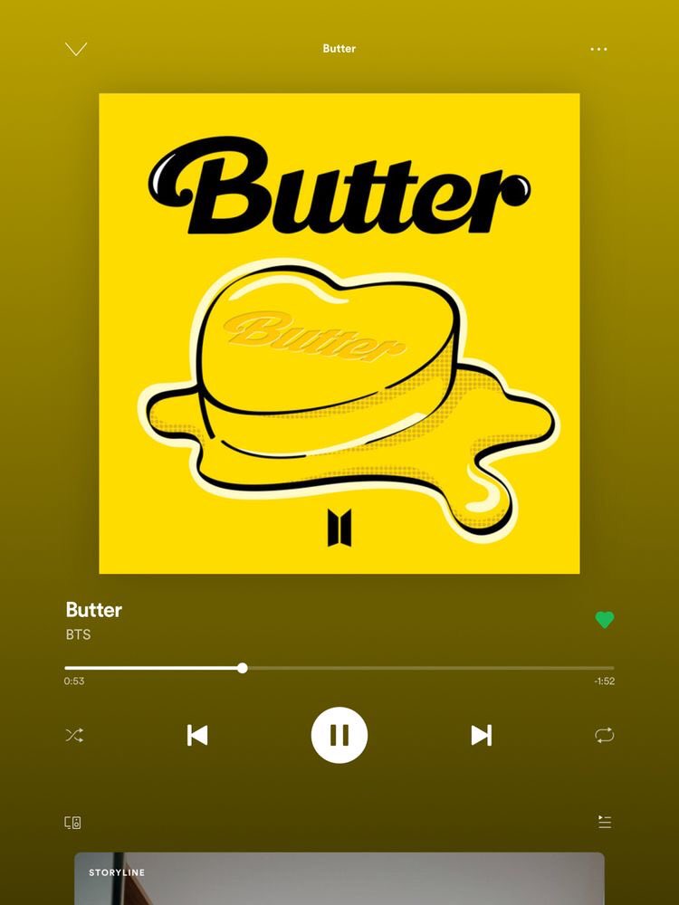 bangtan_az's tweet photo. [05062021] @BTS_twt-in "Butter" mahnısı hal-hazırda 8 ölkənin Spotify qrafikində 1-ci yerdədir!

Cr. btschartdata https://t.co/6MN5jr9FQV