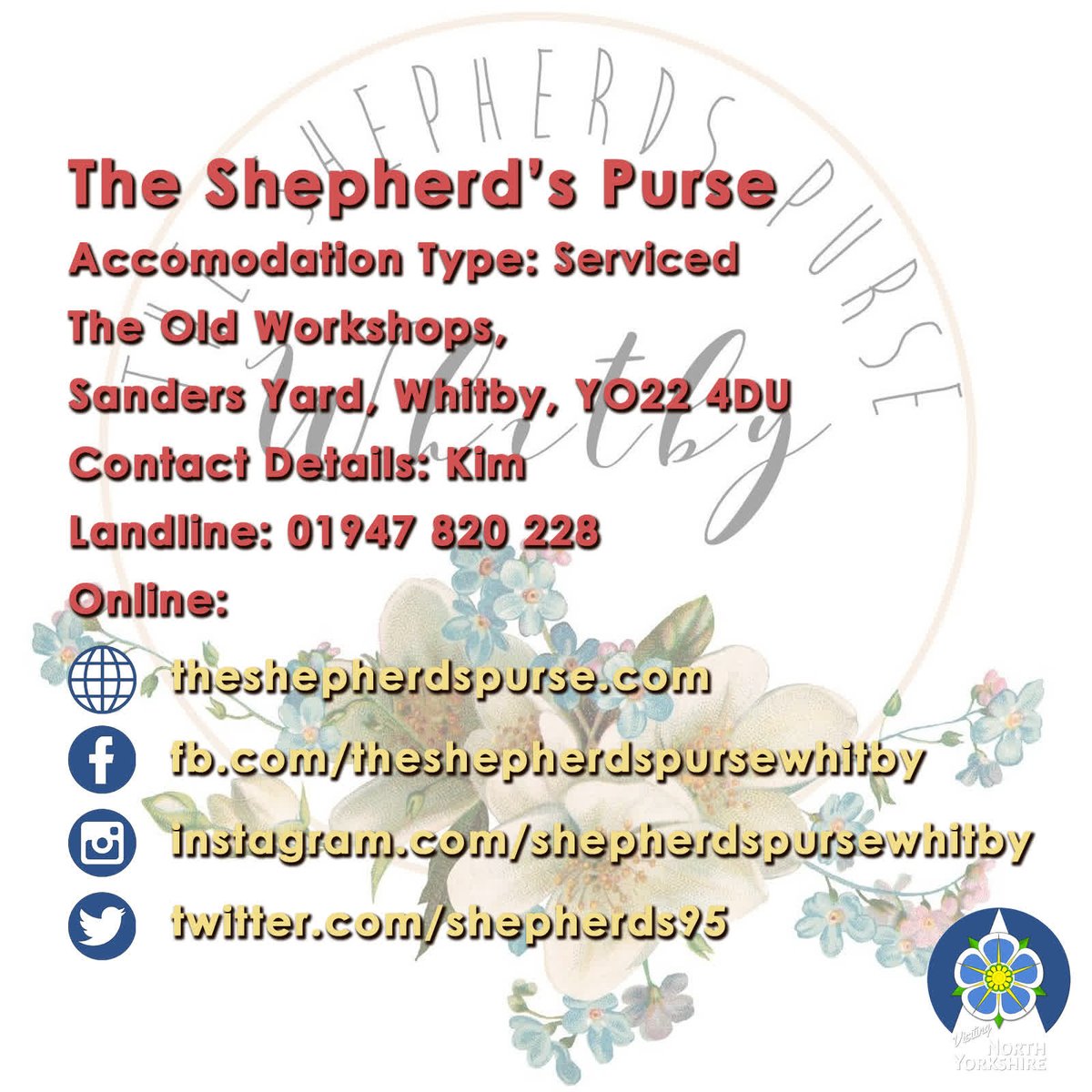 VNYorkshire's tweet photo. Visiting Whitby?
Shepherd's Purse (@shepherds95) offer amazing, high-quality accommodation. A family business, run with great care & attention to detail. Galleried courtyard rooms, in picturesque Whitby Old Town. You won't be disappointed!
#Accommodation #QualityAccommodation https://t.co/87uPTNx31Z