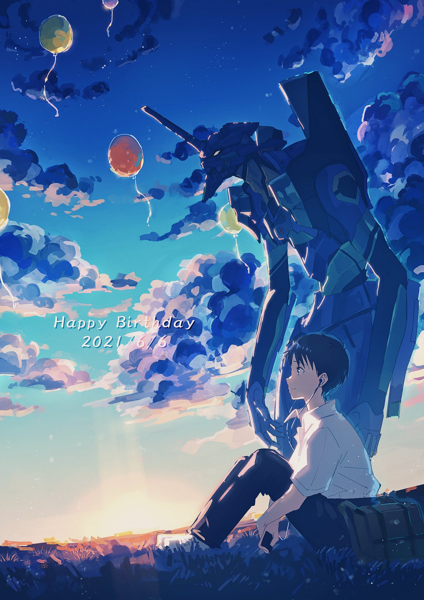 ハジッコネコ 碇シンジ誕生祭21 おめでとう T Co Zt3bodiyn3 Twitter