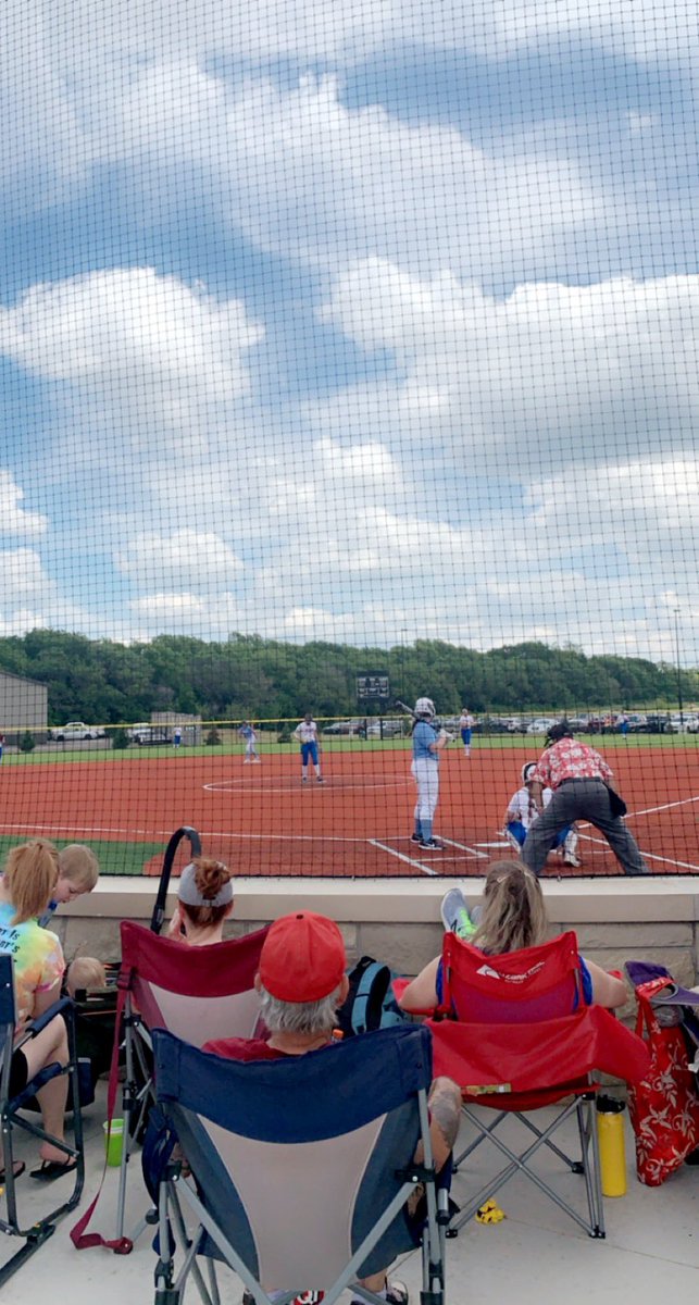 KWUSoftball's tweet photo. Finally getting to watch some future Coyotes in action!! @kerriganwest @schumacher_amme https://t.co/ycSasFRklA