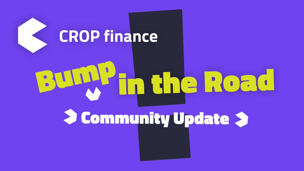 CROP Finance tweet media