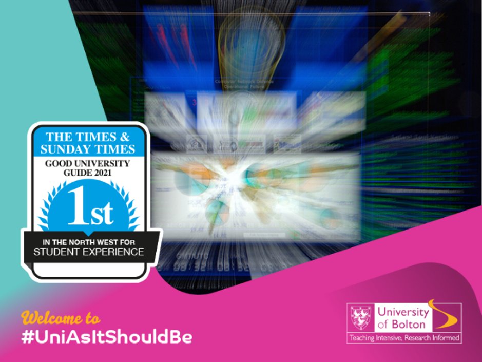Uni_GreaterMcr's tweet photo. Hack into your #Computer skills with a #Networks and #Security degree from #UoBolton. 💻
There's an ever-increasing demand for talented individuals who can keep our computer networks safe.
Learn more: https://t.co/hHntMGIzJj
#UniAsItShouldBe #BoltonComputing #Bolton2021 https://t.co/FdobpZowAB