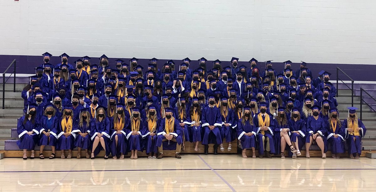 Congratulations #Classof2021! Your hard work has paid off and we are so proud of you! We have no doubt that you will change the world. But above all... if you can be anything, be kind. #ClassOf2021 #TigerPride #TheNorthwesternWay