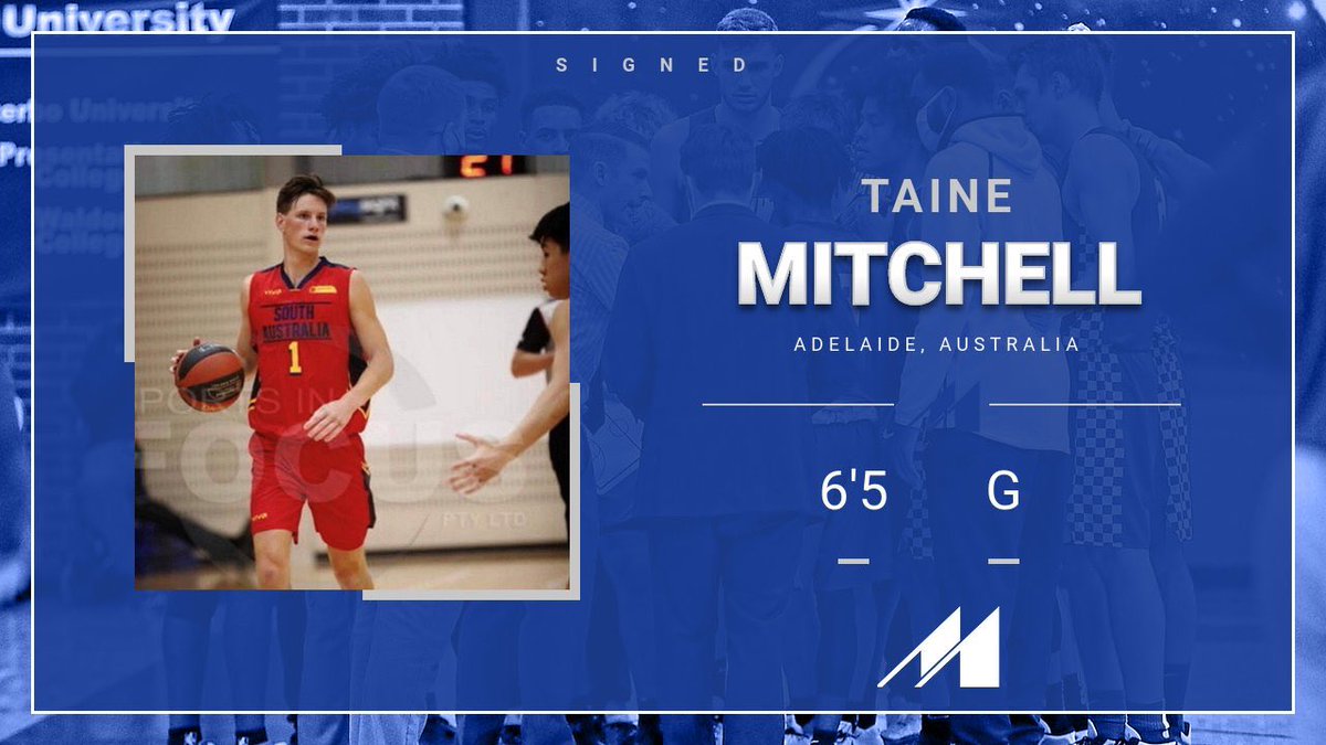 MSUCometsMBB's tweet photo. Signed, Sealed, and Delivered!

We are happy to announce the signing of Taine Mitchell! @MitchellTaine is a 6’5 Guard that comes to Mayville from Adelaide, AUS after playing for the Sturt Sabres. https://t.co/JqY199Wivy