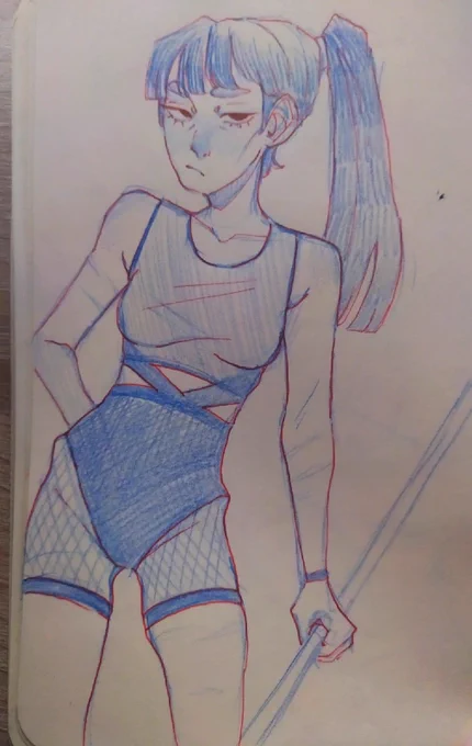 while I'm working on commissions, I can offer you some sketches from a dusty sketchbook
I'll try to return as soon as possible with the completed works 