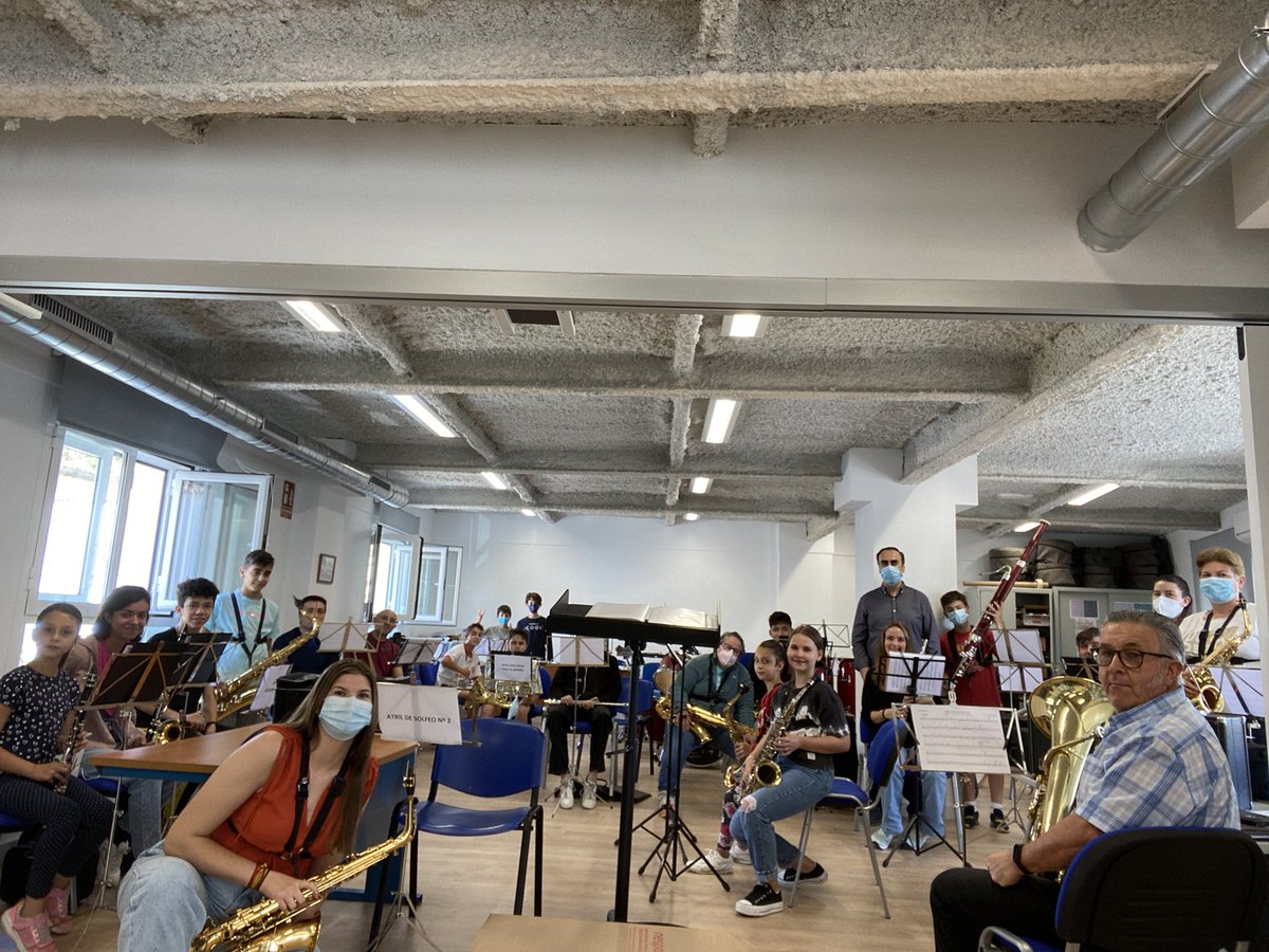 Sábado de ensayo para el día europeo de la música.