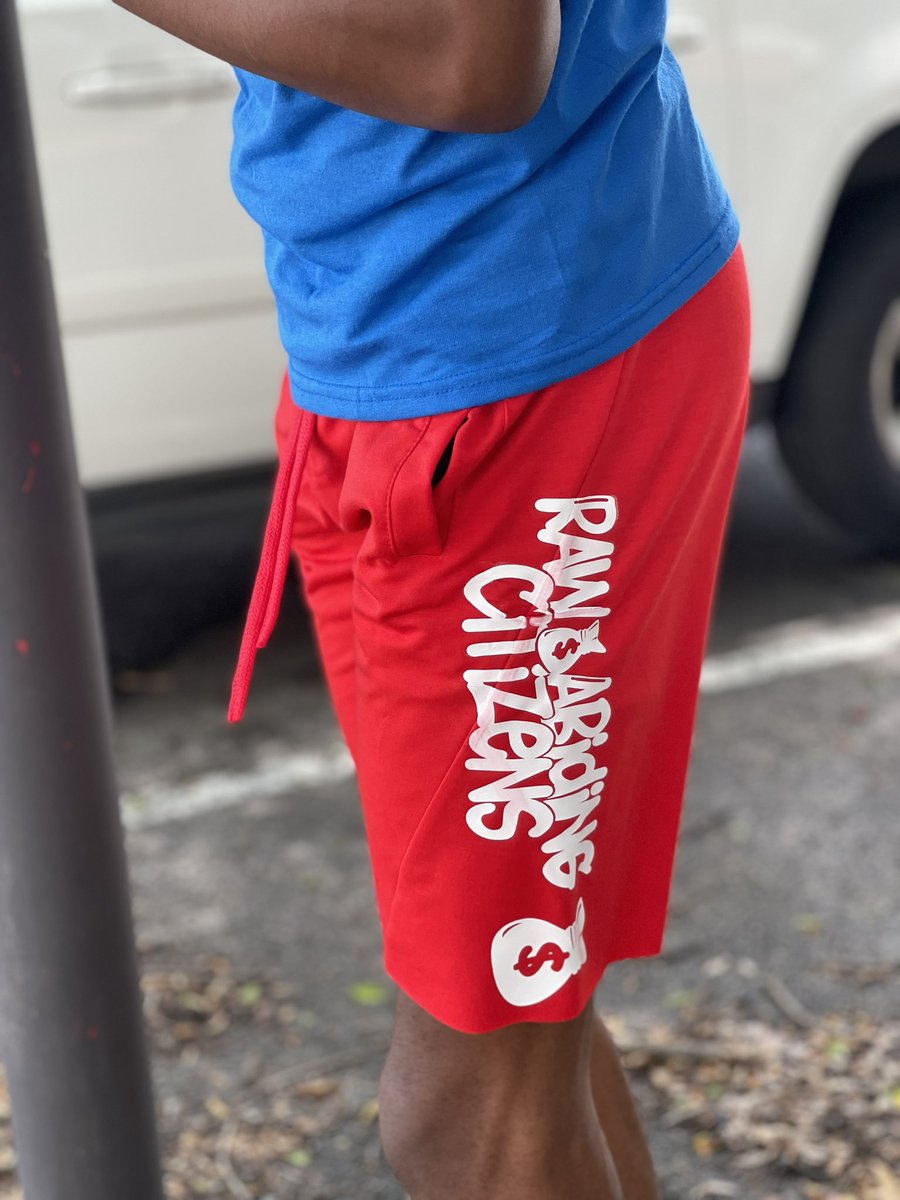 RawAbiding's tweet photo. NEW DROPS 🚨  SWEAT SHORTS AVAILABLE NOW IN 4 COLOR WAYS ! 

Landon Rocking Our See Red Sweatshorts ! 🎈 

Available NOW @ https://t.co/bBmnz8L8CJ ! Shop ! https://t.co/upgCbnhEBo