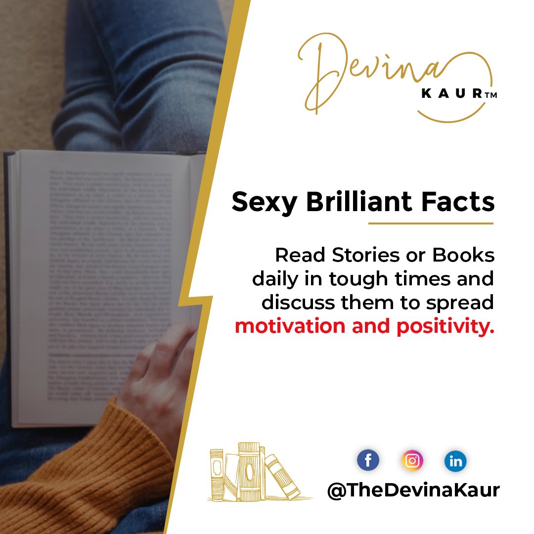 TFTLTA's tweet photo. Hello Folks!
Reading books not only educates us but also helps us to keep ourselves motivated every day.  

The best-selling self-help book"Too Fat Too Loud Too Ambitious” by Devina Kaur, helps you to stay positive and inspires us to fight against all the odds. https://t.co/j8DdwS5IjC