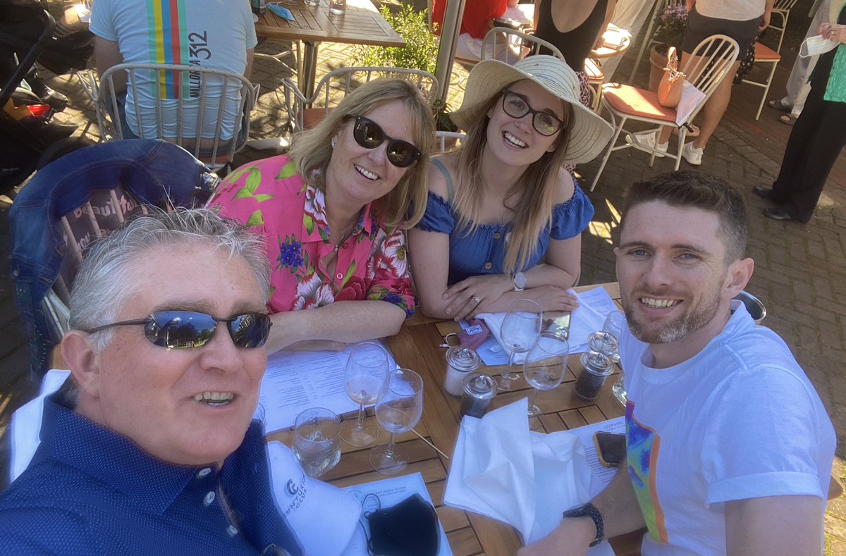 Fantastic lunch at 
<a href="/lussmanns/">Andrei @Lussmanns</a> Harpenden with @MSAdamsMD ashleigh Carter and <a href="/ColetteGrant12/">Colette Grant</a> celebrating Marcus and Ashleigh engagement 🎉🥂🍾💍