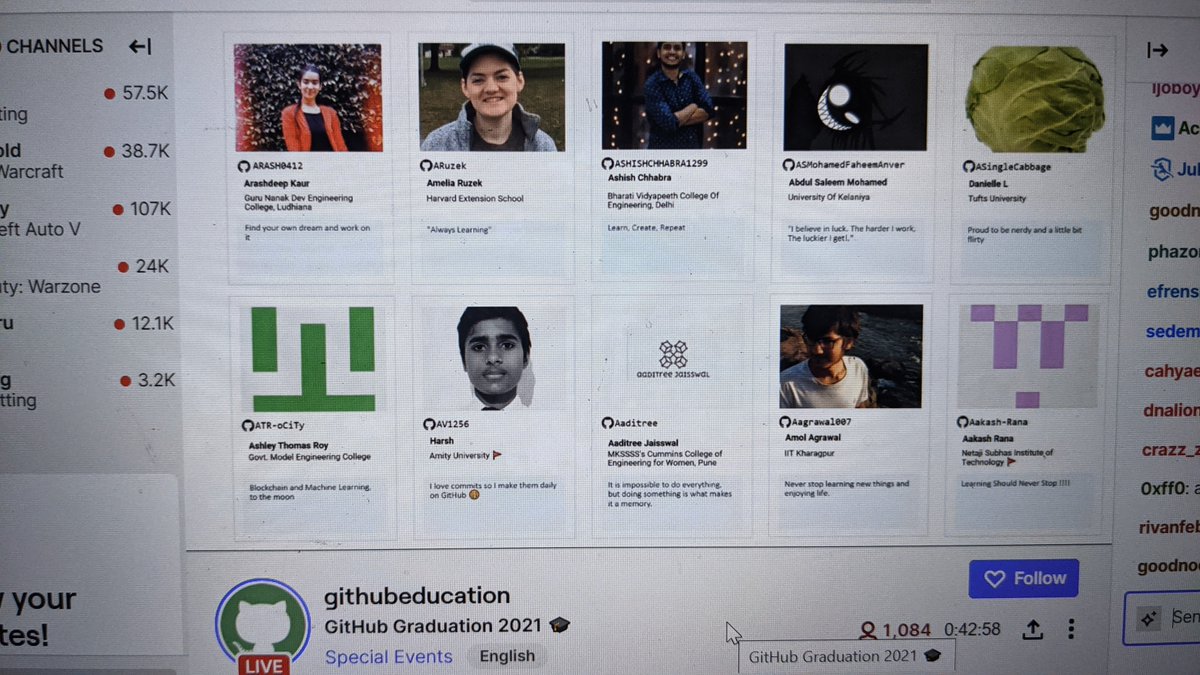 APratham's tweet image. #Classof2021 #GithubGraduation 
🥳🥳🥳