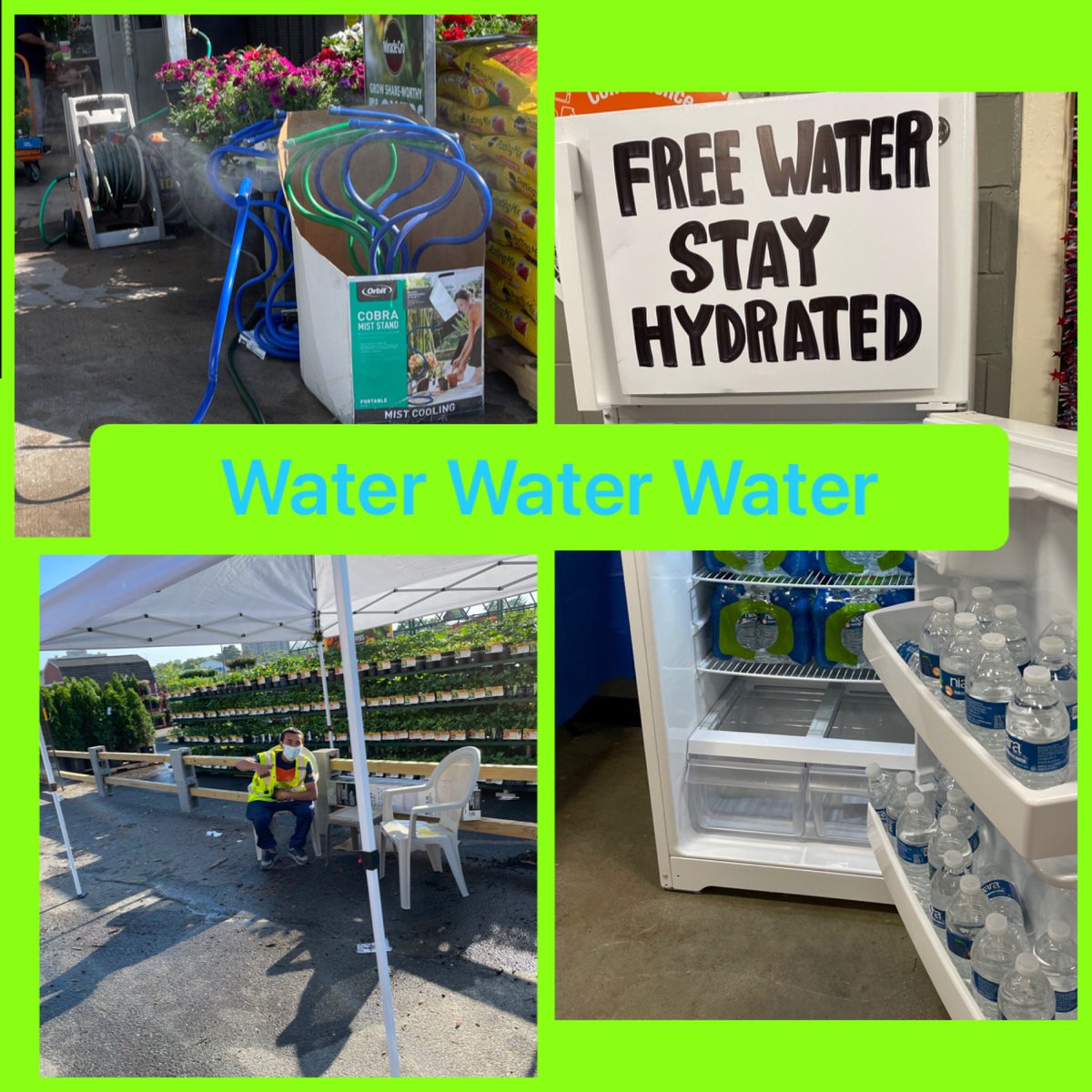 Ensuring we are staying hydrated on this hot day ! <a href="/marissaDerosa3/">marissa Derosa</a> <a href="/maryanne_stl/">Maryanne St. Laurent</a> <a href="/DianeRaymond26/">Diane Raymond</a> <a href="/koby360/">koby</a>