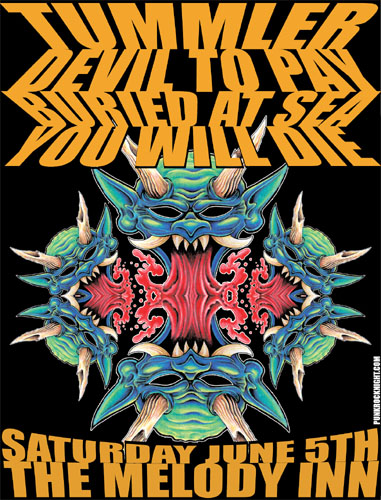 #YDDoDTP: 17 years ago tonight at PUNKROCKNIGHT w Tummler, Buried at Sea and YOU WILL DIE