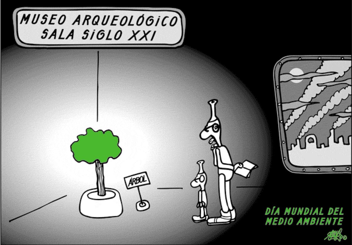 forges's tweet photo. En el #DíaMundialDelMedioAmbiente, una viñeta publicada en 2008 #laforgesteca #siempreforges https://t.co/AGRfE4O0hO