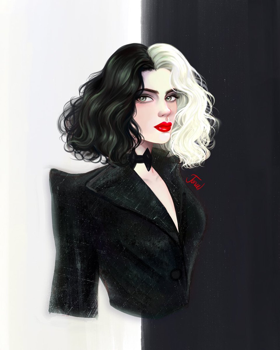 #cruella. and damn it’s amazing couldn’t help but make fanart. 