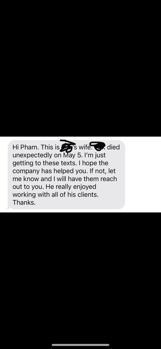 love_for_em's tweet photo. This is beyond amazing customer service. I was working on solar panels with a company and had the most amazing point of contact. Sadly he passed away and I got this message today. Totally not necessary but the wife reached out! 🤯 https://t.co/tVI3Yr91hv