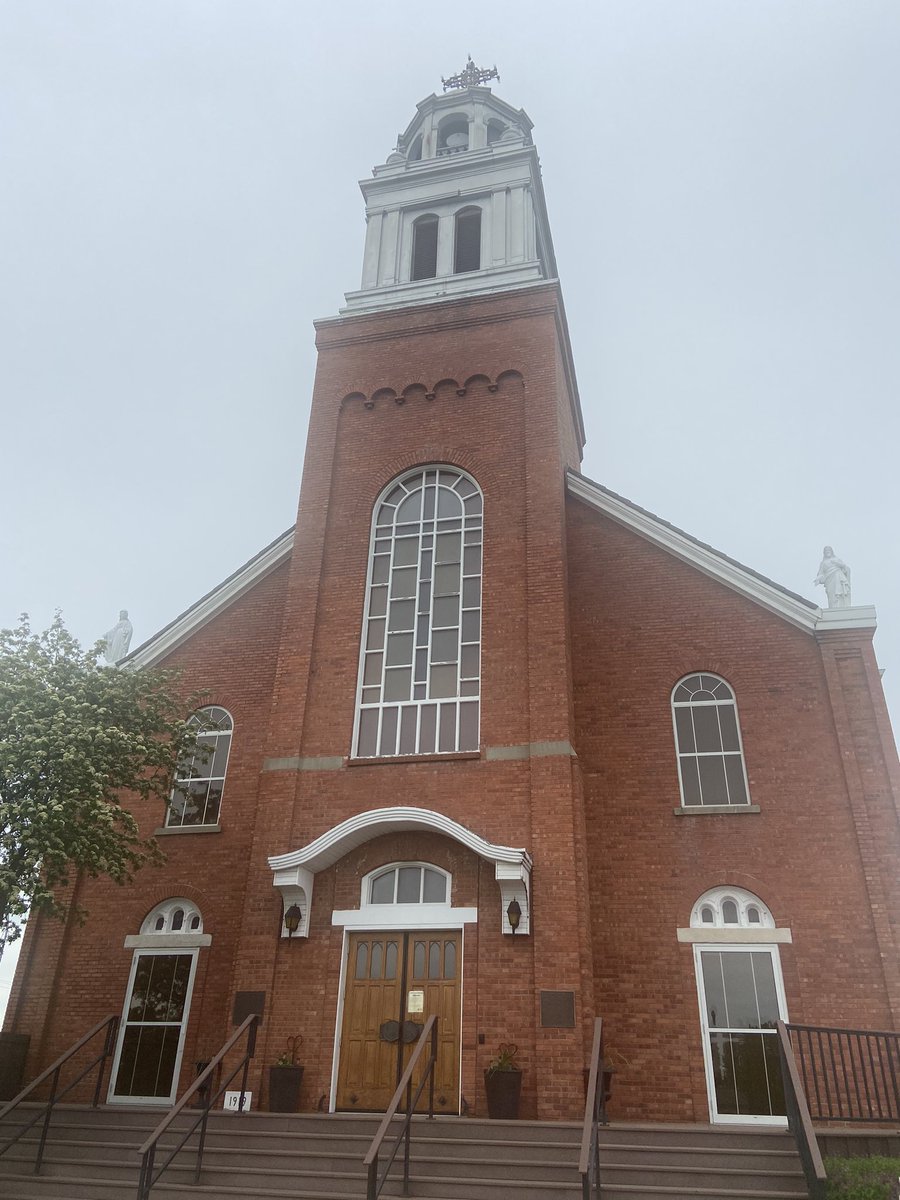 CraigBaird's tweet photo. The St. Vital Church in Beaumont was built in 1919 to replace an older church built in 1895. It was one of the most striking in the area for its time and still remains as a centrepiece for the community 

#edmheritage @yegheritage #abheritage #ruralheritage #beaumont https://t.co/YlqrnCE03i