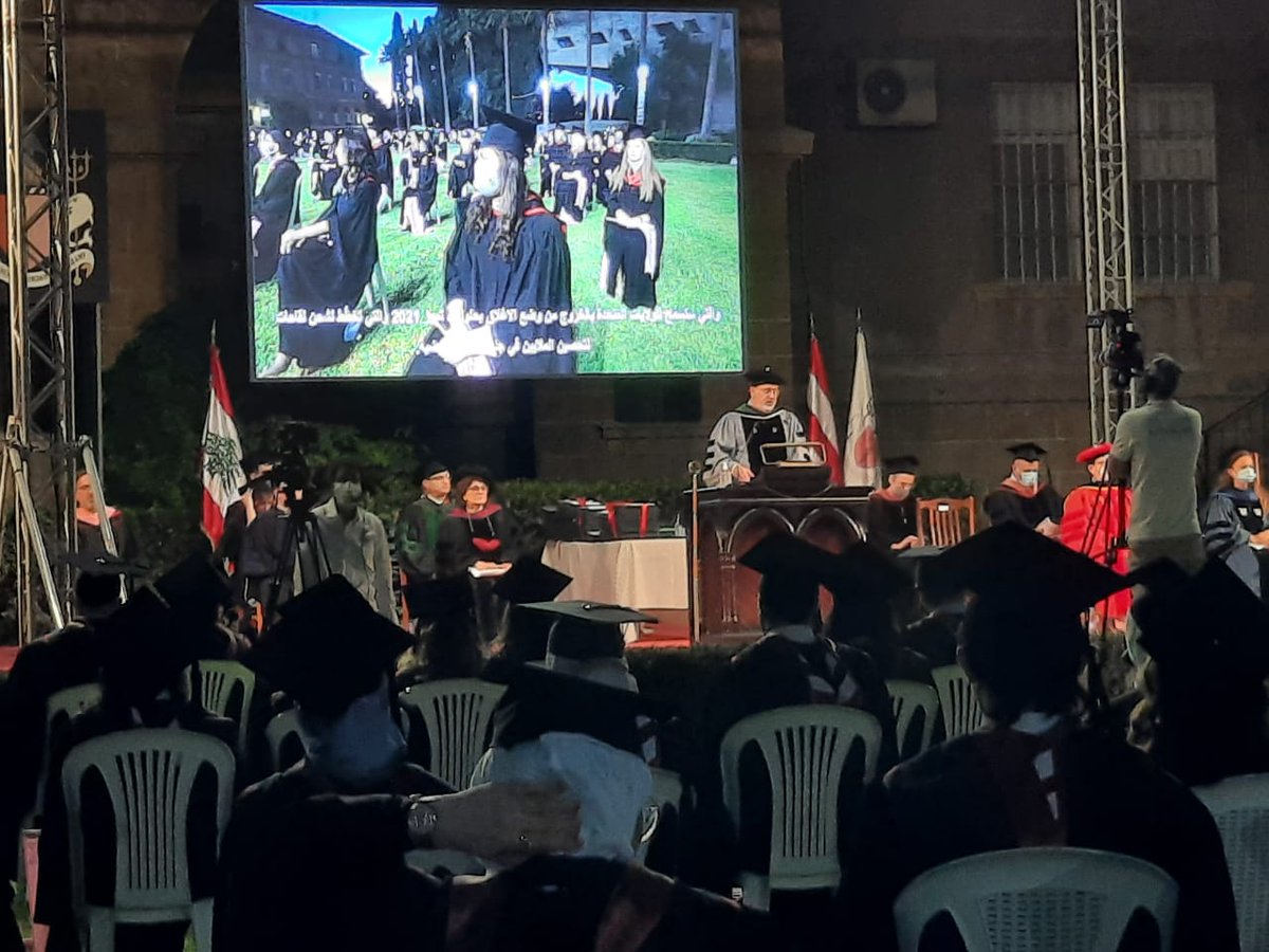 American University of Beirut (@aub_lebanon) on Twitter photo "To make certain that, in the immortal words of Robert Kennedy, you to count yourself among the precious few who can genuinely state: “Some see things as they are and ask why. I see things that never were and ask why not.” - #AUB President <a href="/DrFadloKhuri/">Dr. Fadlo Khuri</a> to #AUBGrad2021
<a href="/FHS_AUB/">Faculty of Health Sciences at AUB</a> "To make certain that, in the immortal words of Robert Kennedy, you to count yourself among the precious few who can genuinely state: “Some see things as they are and ask why. I see things that never were and ask why not.” - #AUB President <a href="/DrFadloKhuri/">Dr. Fadlo Khuri</a> to #AUBGrad2021
<a href="/FHS_AUB/">Faculty of Health Sciences at AUB</a>