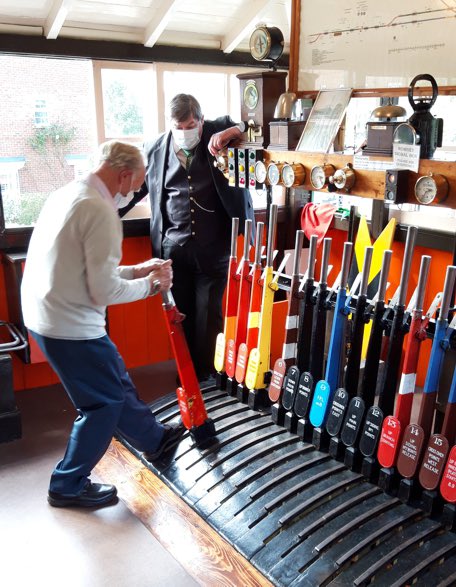 OPEN AGAIN!

As of tomorrow we’re back to our regular pattern of open days - that’s first Sunday and third Saturday of the month.

We recommend booking before your visit to avoid disappointment on the day. All information can be found on our website: romseysignalbox.org.uk/visit-us/