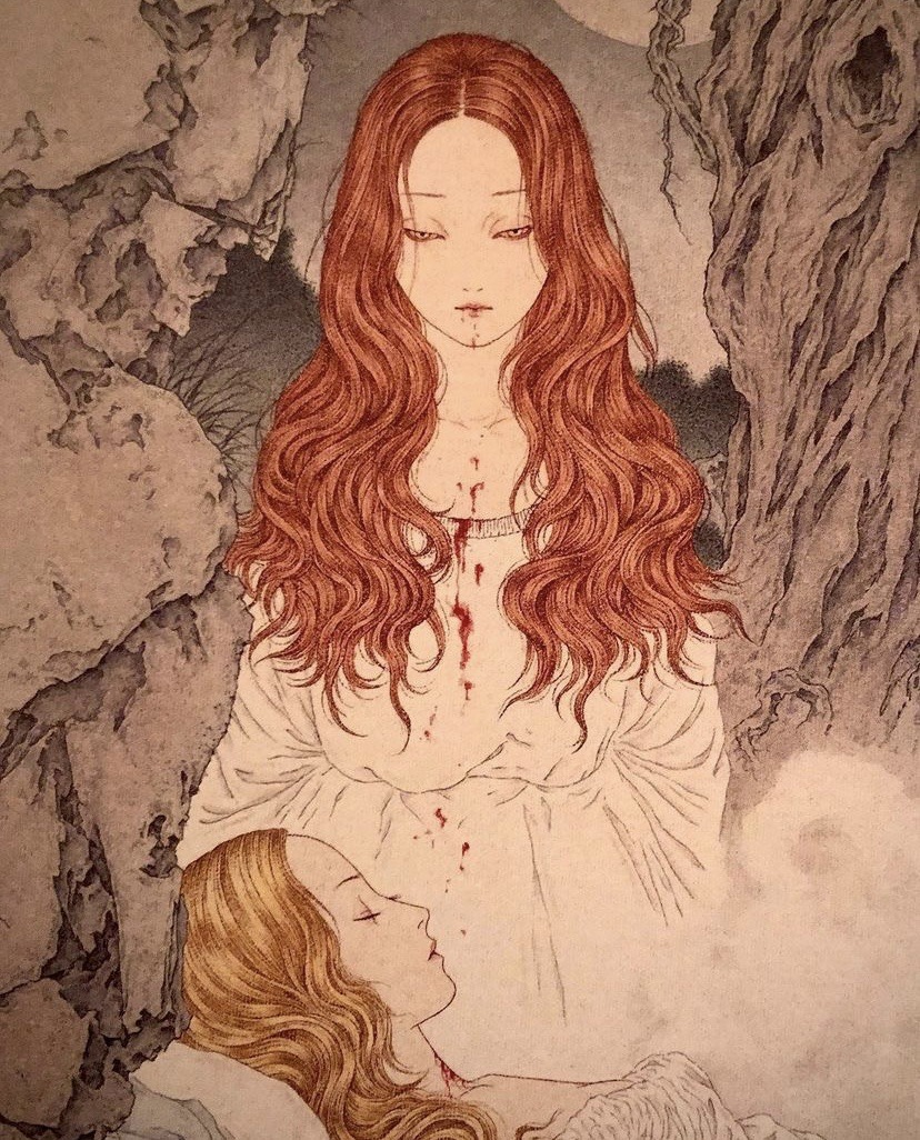 acid666host's tweet photo. “carmilla” by takato yamamoto https://t.co/wpC1TqX1Bs