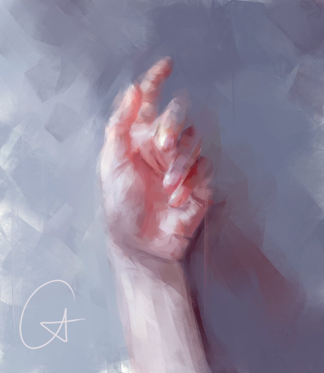 Andrea_C_White's tweet image. just a quick hand study today 😅 #hand #handstudy #artistsontwitter #sketch