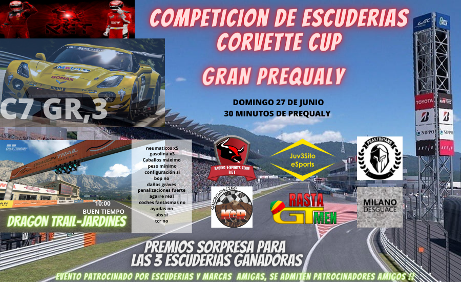 ¡Nos  enorgullece comunicar el patrocinador oficial de RET, la empresa  !! MILANO DESGUACE!!
Le damos las  gracias por su confianza y ayuda al proyecto en marcha que ya emprendemos de tiempo los RACING E_SPORTS TEAM  muchas GRACIASS!
información de evento:discord.gg/YkqwrZXc